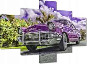 Vászonkép 100x70 Lila Chevrolet
