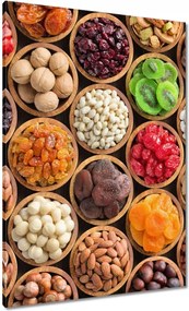 Vászonkép 70x100 Bakalie és dió