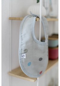 Dots szürke muszlin előke - Kindsgut