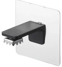 Fekete öntapadós műanyag mágneses szappantartó Film Hook – YAMAZAKI