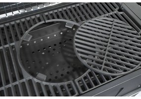 Royal Grande XXL fekete faszenes grillsütő - Cattara