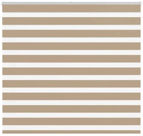 zebrafüggönnyel homokbarna szövetszélesség 150,9 cm poliészter