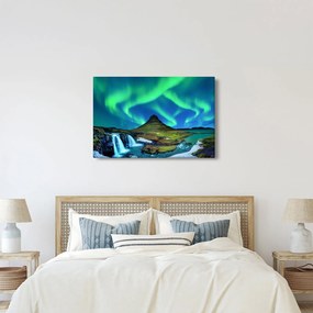 Kép - Kirkjufell, Izland (90x60 cm)