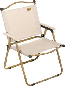 Outsunny Hordozható Szék Horgász Szék Karfával - Oxford Anyag és Acél Váz - 54 x 59 x 78 cm - Khaki | Aosom