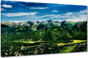 Vászonkép 120x70 Tájkép Tátra Lengyel hegyek
