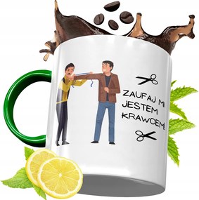 Zöld Bögre Szabónak Születésnapi Ajándéknak, fényképes nyomtatással