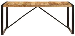 Tömör mangófa étkezőasztal 180 x 90 x 75 cm