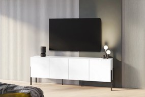 Wezilo TV szekrény 204 cm – fehér supermatt