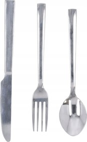 Evőeszköz szett kés villa kanál 3 db-os