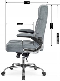 Irodai Forgószék Szürke Árnyalatban. LONDON