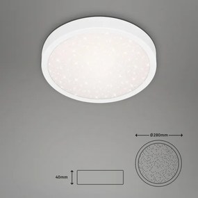 Briloner 3048-016 - LED Mennyezeti lámpa RUNA LED/18W/230V fehér