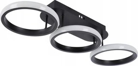 LED dimmelhető mennyezeti lámpa LED/30W/230V 3000-6500K fekete Wi-Fi Tuya + távirányító