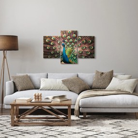 Kép - Páva (90x60 cm)
