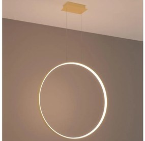 Thoro TH.175 - LED Csillár zsinóron RIO LED/50W/230V CRI90 3000K átm. 78 cm arany