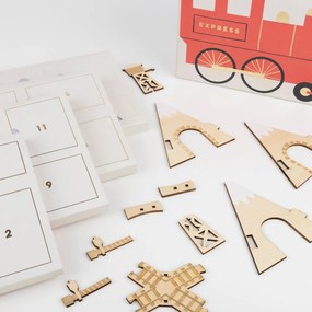 Adventi naptár Railway Train - Meri Meri