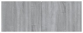 szürke sonoma színű szerelt fa TV-szekrény 80x30x30 cm