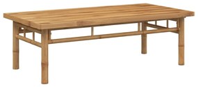 Bambusz dohányzóasztal 110 x 55 x 35 cm