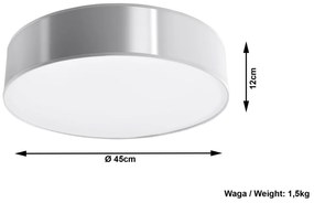 Atis Ceiling I szürke mennyezeti lámpa - Sollux