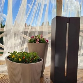 ROMEO BIO krb 113,6x35,9 cm, 2 kW, fekete, TUV tanúsítvány