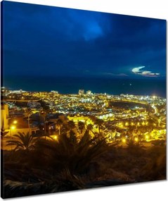 Vászonkép 60x60 Éjszakai tájkép