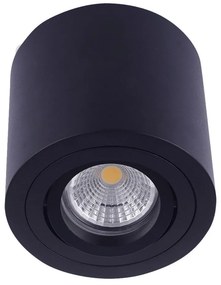 PREZENT 48607 ALMAN II. Hengeres Mennyezeti Lámpa Matt Fekete GU10 IP20