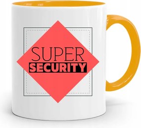 Őrző-védő Bögre Sárga Ajándék fényképes nyomattal