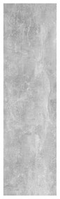 betonszürke szerelt fa TV-szekrény 30,5 x 30 x 110 cm