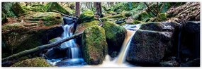 Poszterek 200x66 Hegyi patak Tájkép