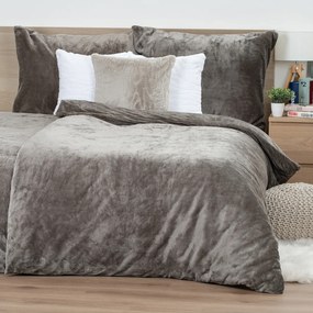 4Home mikroflanel ágyneműhuzat szürke, 140 x 220 cm, 70 x 90 cm, 140 x 220 cm, 70 x 90 cm