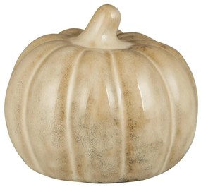 IB Laursen Cserép tök dekoráció PUMPKIN STANDING Ø8 cm krém