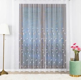 Kész Függöny Ráncoló Szalaggal Levelekkel Lengyelországban Gyártva 600X250