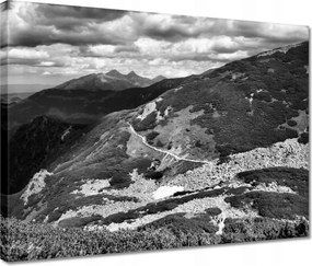 Vászonkép 40x30 Tátra Lengyel hegyek Kilátás