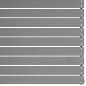 2 db szürke tömör fenyőfa kerti sarokkanapé