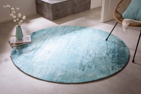 MODERN ART  kerek szőnyeg - 150cm - türkiz