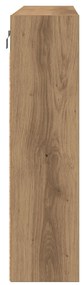 Vitrine Cabinet Artisan Oak 100x15x58 cm Műgyanta Fa