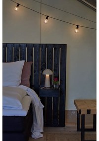 Szürke LED asztali lámpa távirányítóval (magasság 28 cm) Sam – Sirius