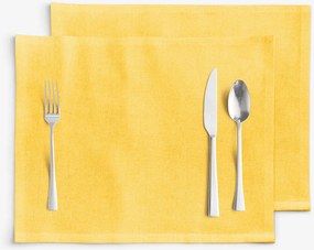 Goldea malaga reggeliző alátét - sárga - 2db 30 x 40 cm