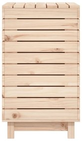 tömör fenyőfa szennyestartó láda 88,5 x 44 x 76 cm