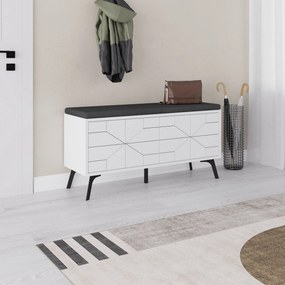 Cipőtároló Dune Bench - Fehér