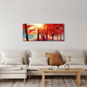 Kép - Őszi táj (120x50 cm)