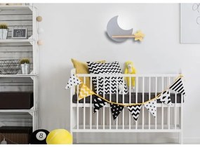 LED gyerekszobai fali lámpa polccal MOON LED/5W/230V