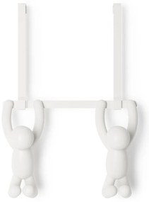 Fehér műanyag ajtófogas 22 cm Buddy – Umbra