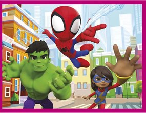 Pókember Spidey mesekocka 12 db-os Clementoni