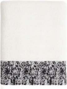 Viola törölköző fehér-fekete 50x90 cm Homla