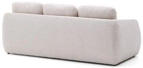 Krémszínű zsenília kinyitható kanapé 225 cm Laira – Kave Home
