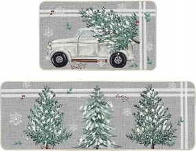 Konyhaszőnyeg szett 2 db- 43 x 73 és 43 x 118 cm