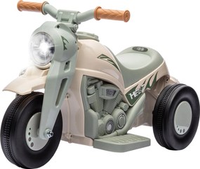 AIYAPLAY Gyerek Elektromos Motorkerékpár, 6V-os Gyermek Motorkerékpár Zenével és Buborékokkal, Fényszórós Gyerek Jármű, 2.5-3 km/h, 2-5 Éves Gyerekekn