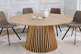 VALHALLA modern kerek étkezőasztal - 120/140cm