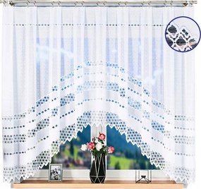 Függöny Jacquard Függöny Kész 300x160 Kész Szoba Konyha Áttört Ív