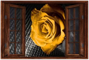 Poszterek 120x80 Sárga rózsa